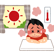 熱中症(予防、受診の目安、対処法、風邪との見分け方)のアイキャッチ画像